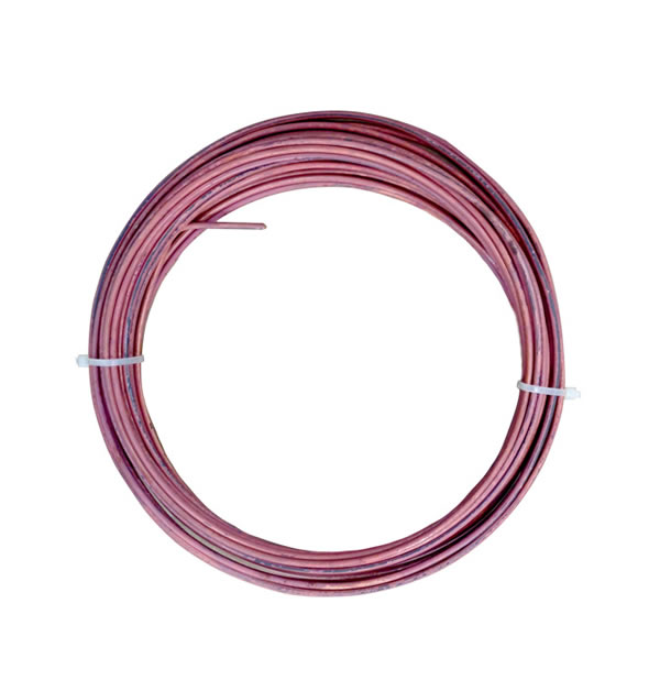 Annealed copper wire for wiring bonsai trees.