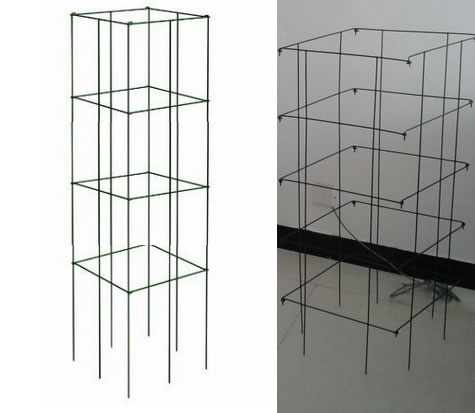 Plant Support – Wire Stands and Cages – PVC Coating Optional